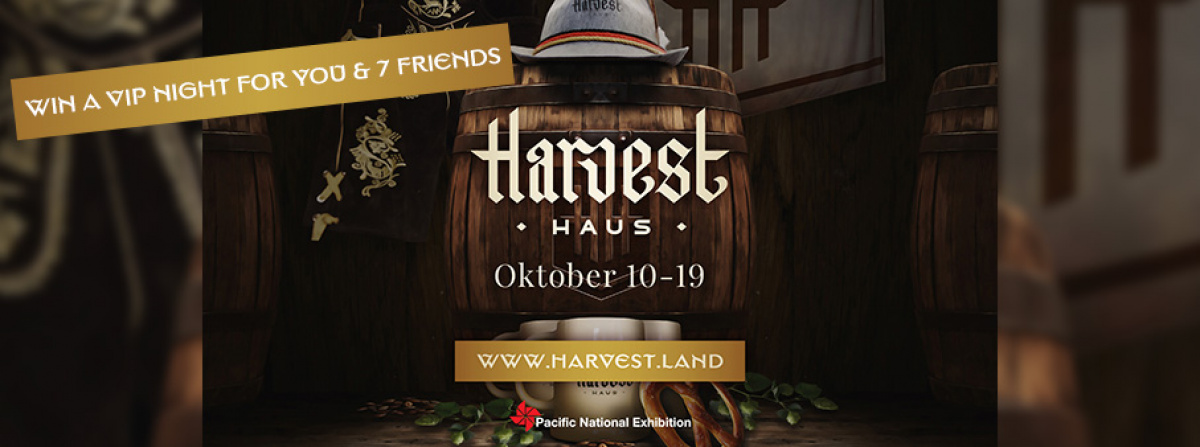 Join Z95.3 at Harvest Haus as a VIP!