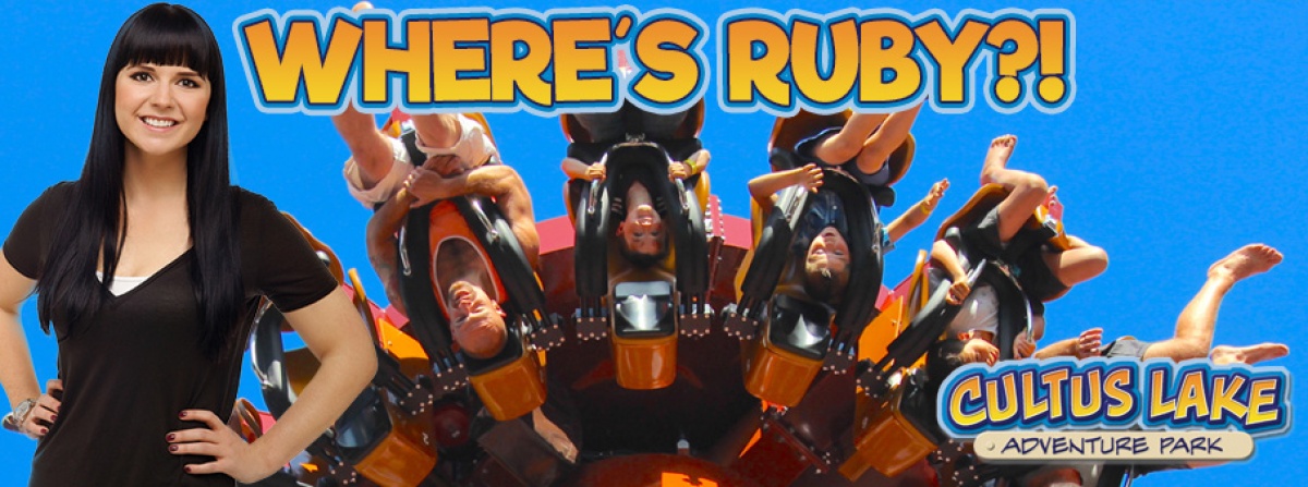 Where's Ruby? Win a Family 4 Pack to Cultus Lake Waterpark and Adventure Park!