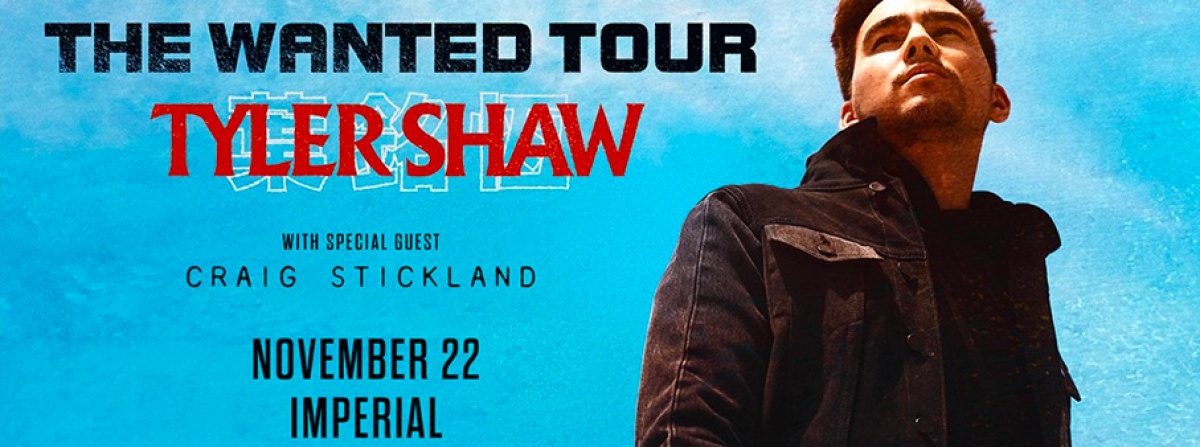 Win the Ultimate VIP Experience to See Tyler Shaw