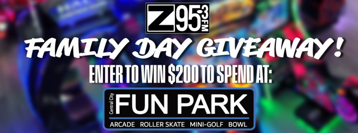 Family Day Giveaway with Central City Fun Park