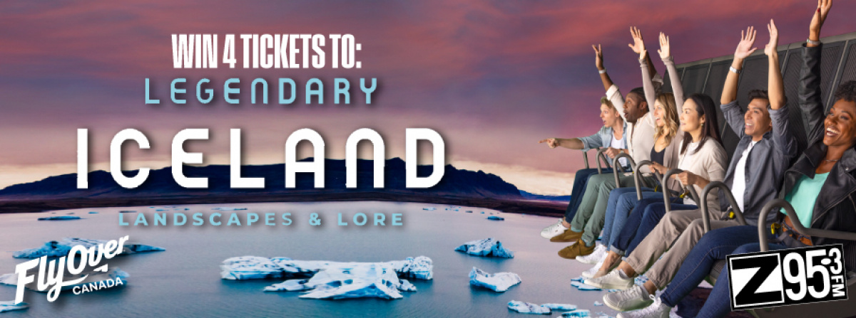 WIN A 4-Pack of passes for FlyOver Canada's Legendary Iceland
