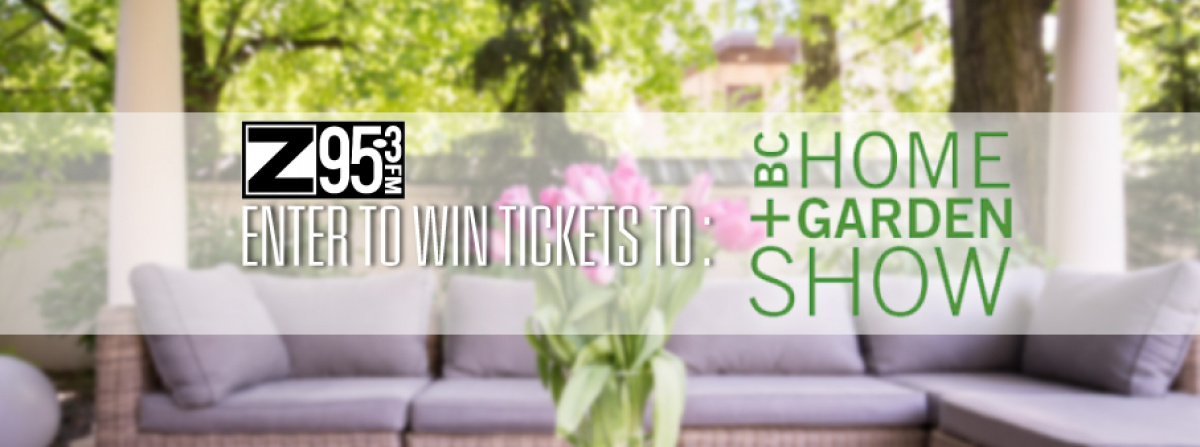 WIN A 4-Pack Of Tickets To The BC Home + Garden Show