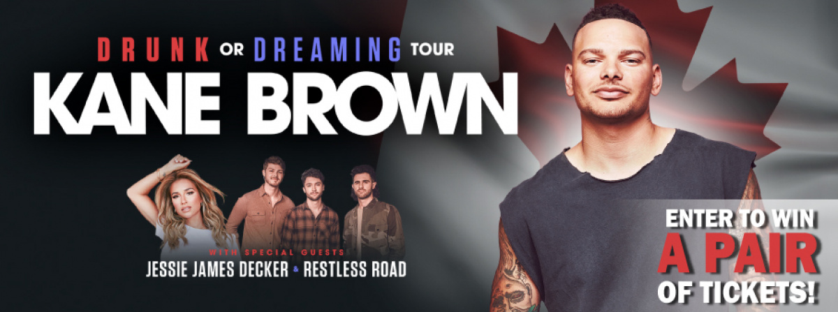 Win tickets to Kane Brown in Vancouver