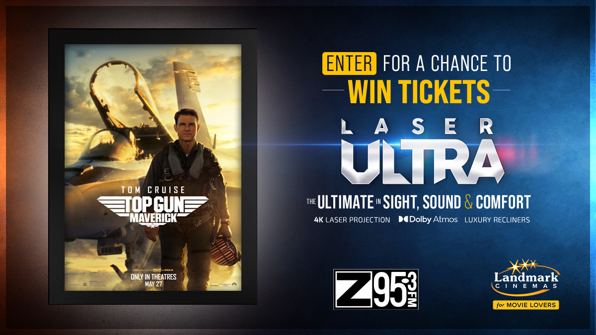 WIN: Tickets to see Top Gun: Maverick in Laser Ultra with Landmark Cinemas
