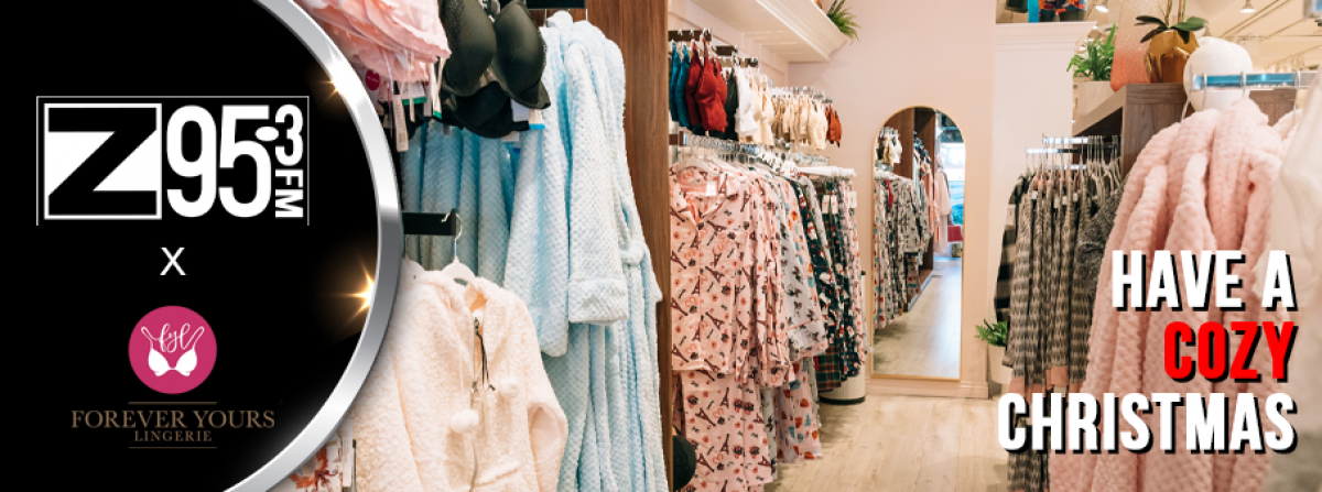 Have a Cozy Christmas with Forever Yours Lingerie