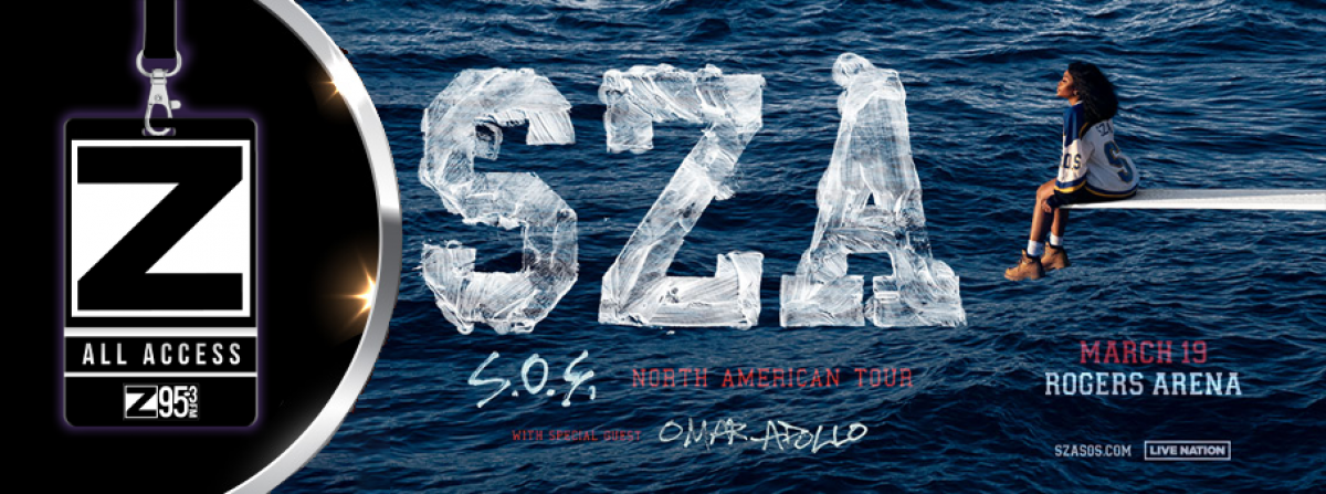 Z95.3 All Access: Win tickets to see SZA