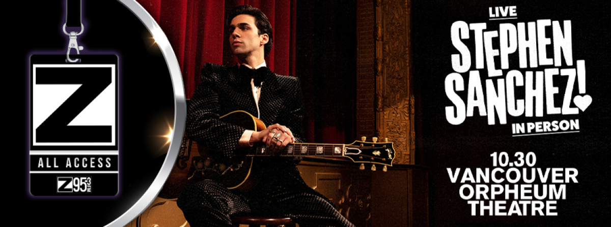 Z95.3 All Access: Win tickets to see Stephen Sanchez