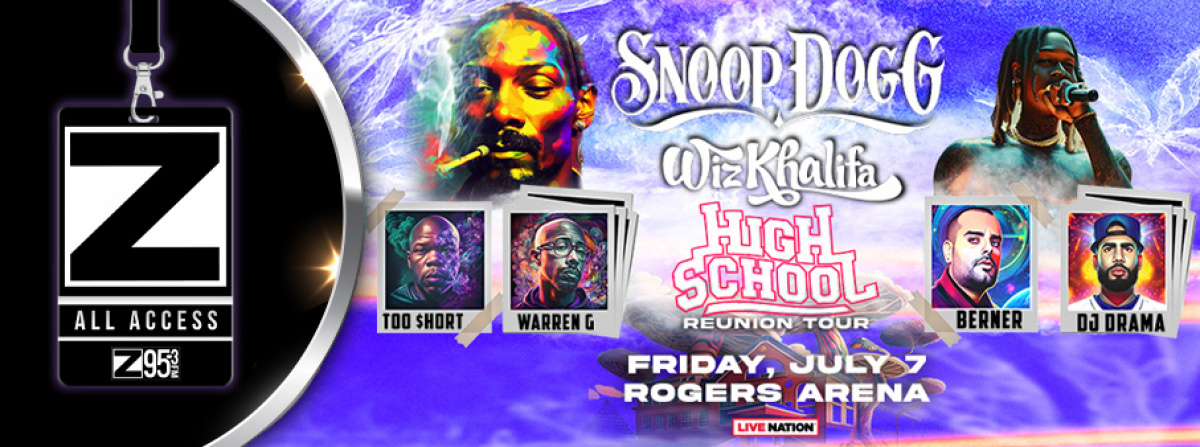 Z95.3 All Access: Win tickets to Snoop Dogg