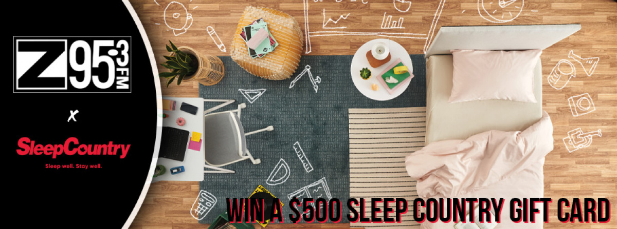 Win a $500 Sleep Country Gift Card