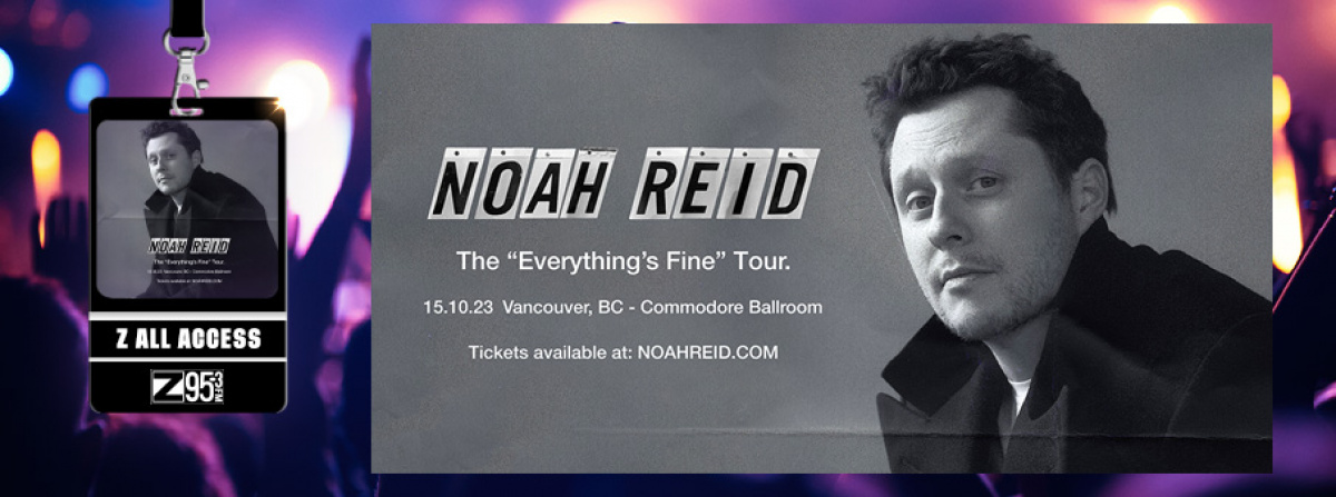 Win tickets to Noah Reid!