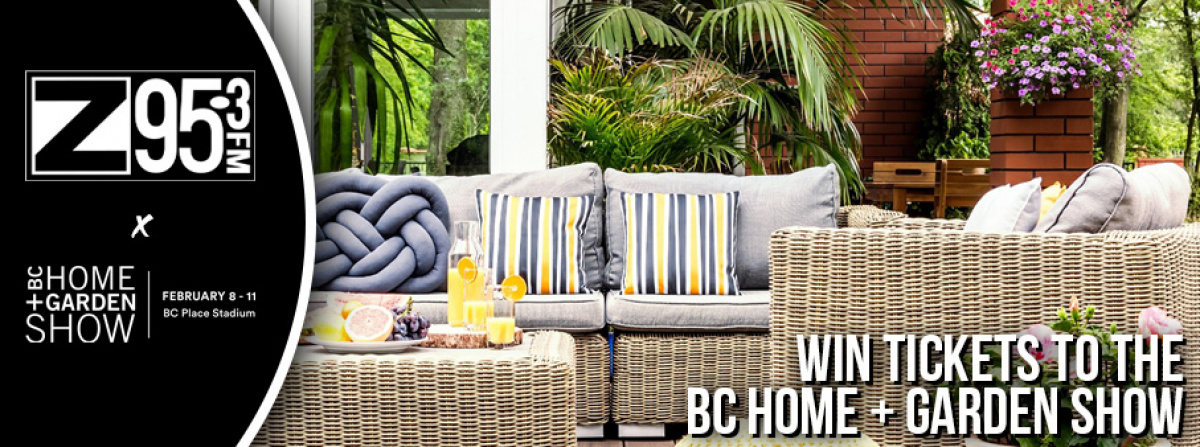 Win a 4 Pack of Tickets to the BC Home + Garden Show