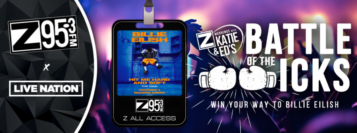 Win Tickets to Billie Eilish with Katie & Ed's Battle of the Icks!