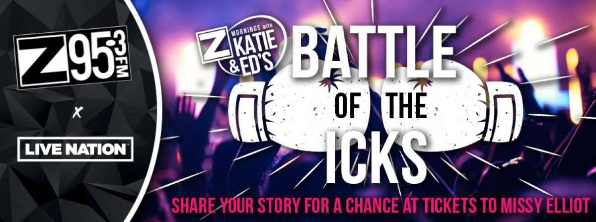 Win Tickets to Missy Elliot with Katie & Ed's Battle of the Ick!