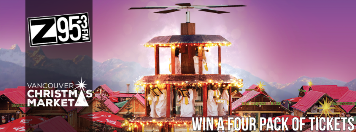 Win a 4 Pack of Tickets to the Vancouver Christmas Market