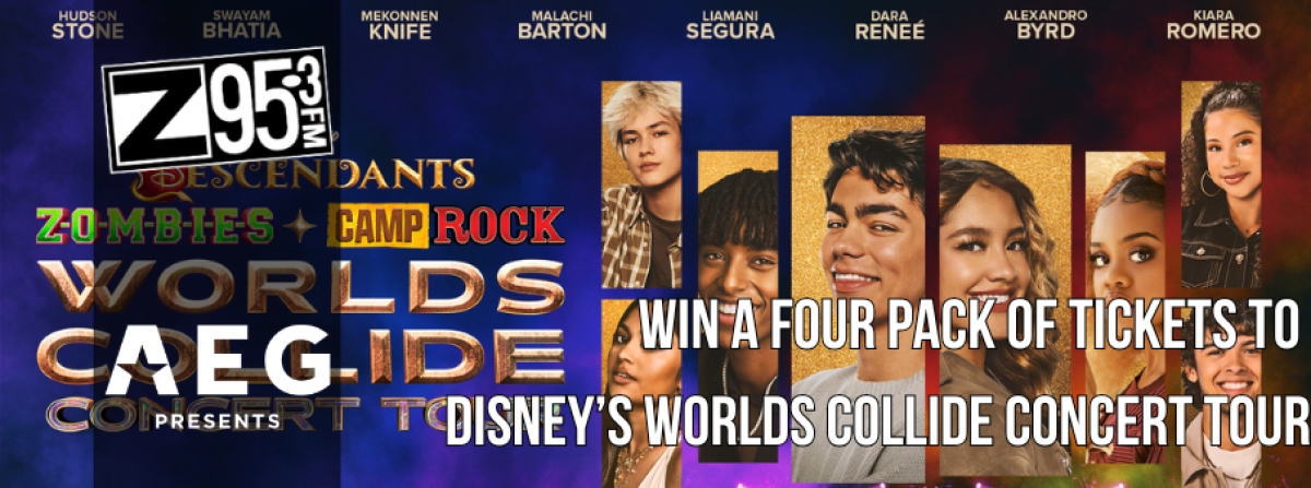 Family Date Night: Win a 4 Pack of Tickets to Disney's Worlds Collide Tour