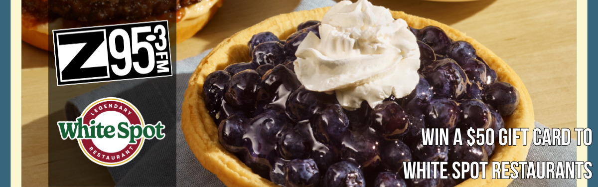 Win Lunch On Us with a $50 White Spot Gift Card